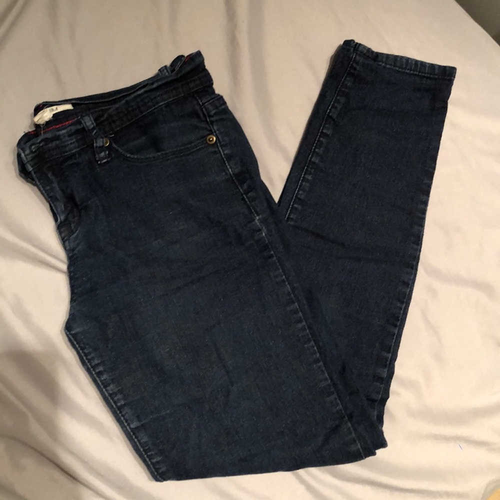 Forever 21 Blue Denim Skinny Jeans